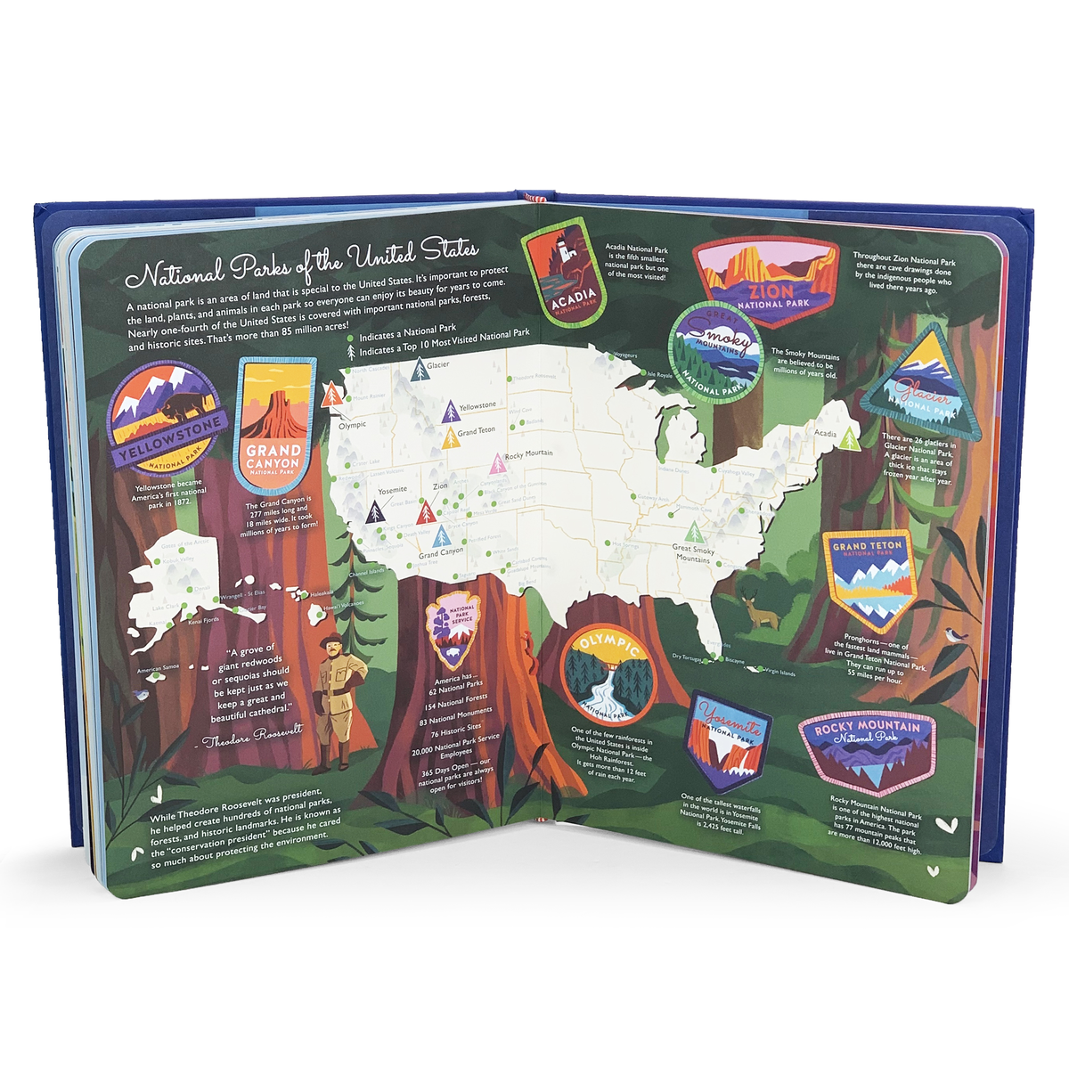 America the Beautiful Patriotic Keepsake Book