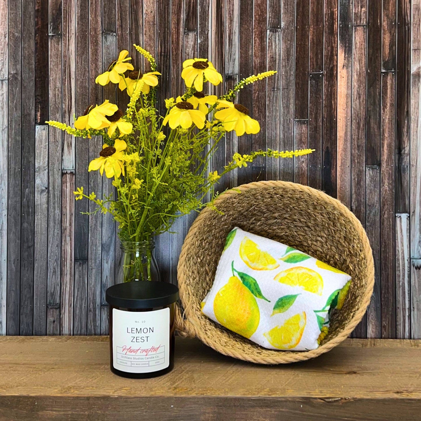 Lemon Zest Summer Soy Wax Candle