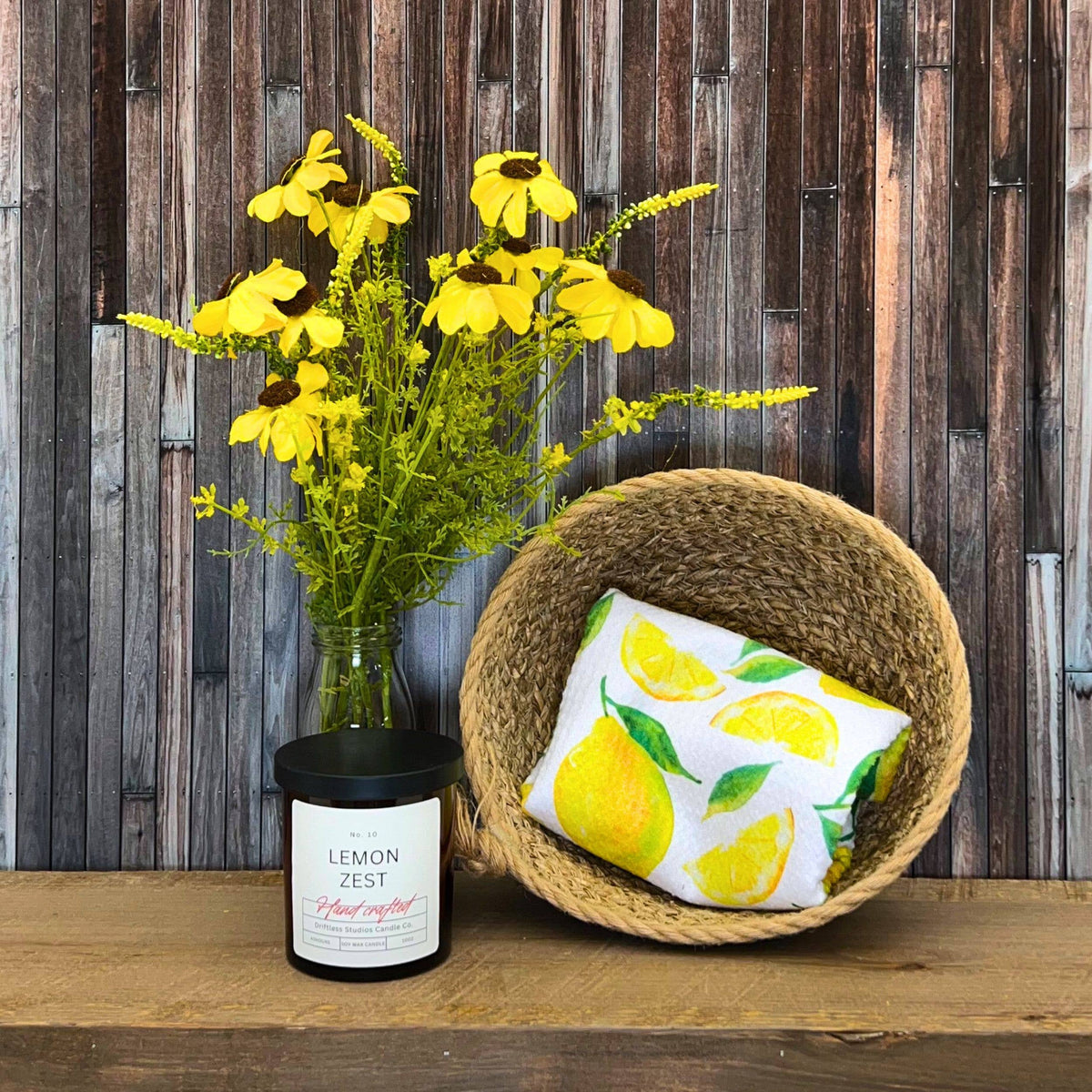 Lemon Zest Summer Soy Wax Candle