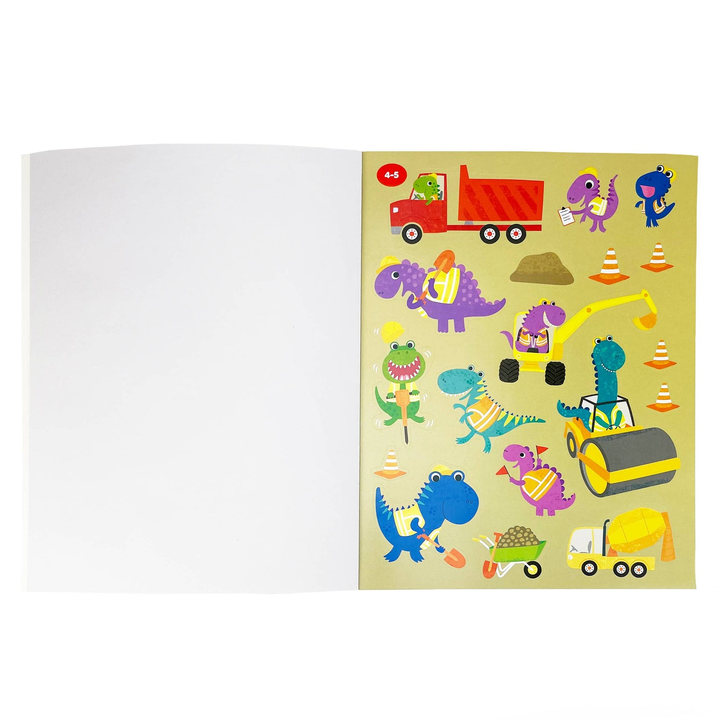 Dinos Love Stickers Early Learning Stickers & Activity Book