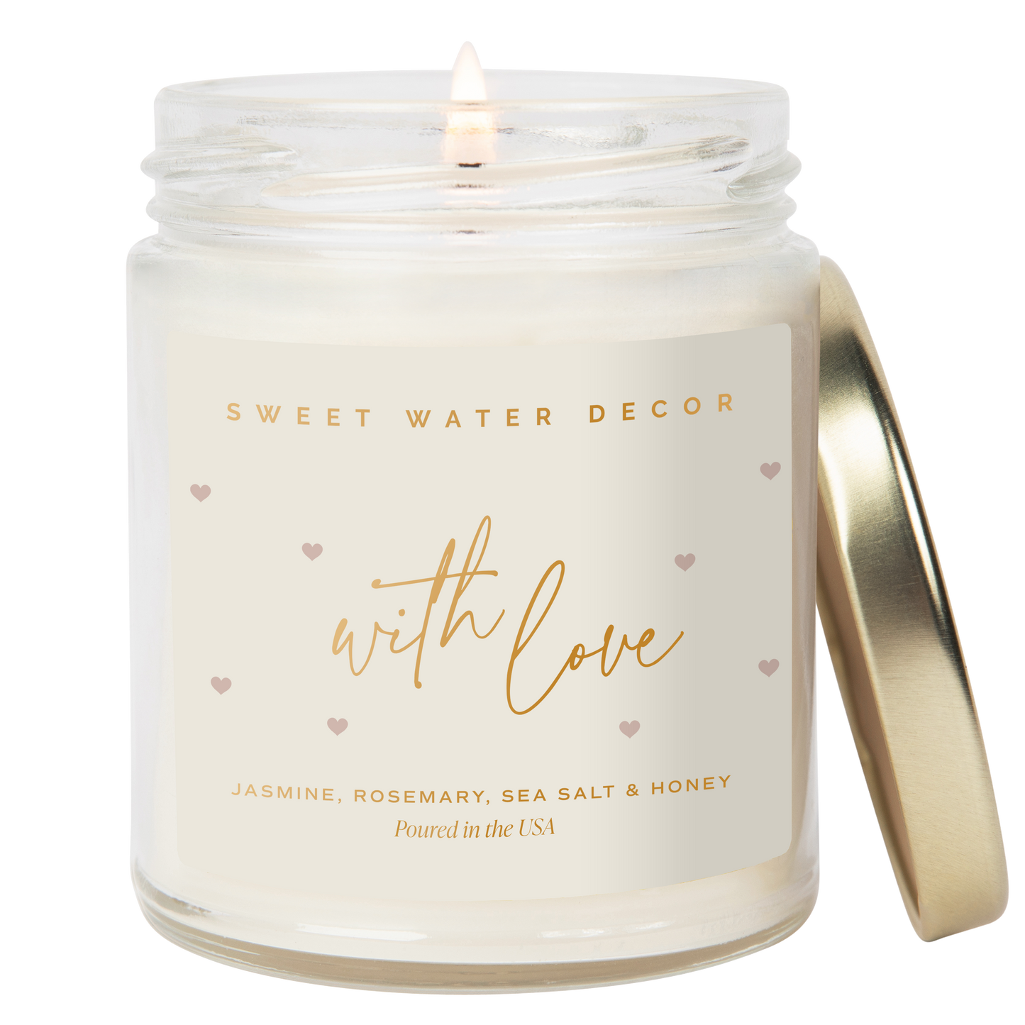 With Love Candle