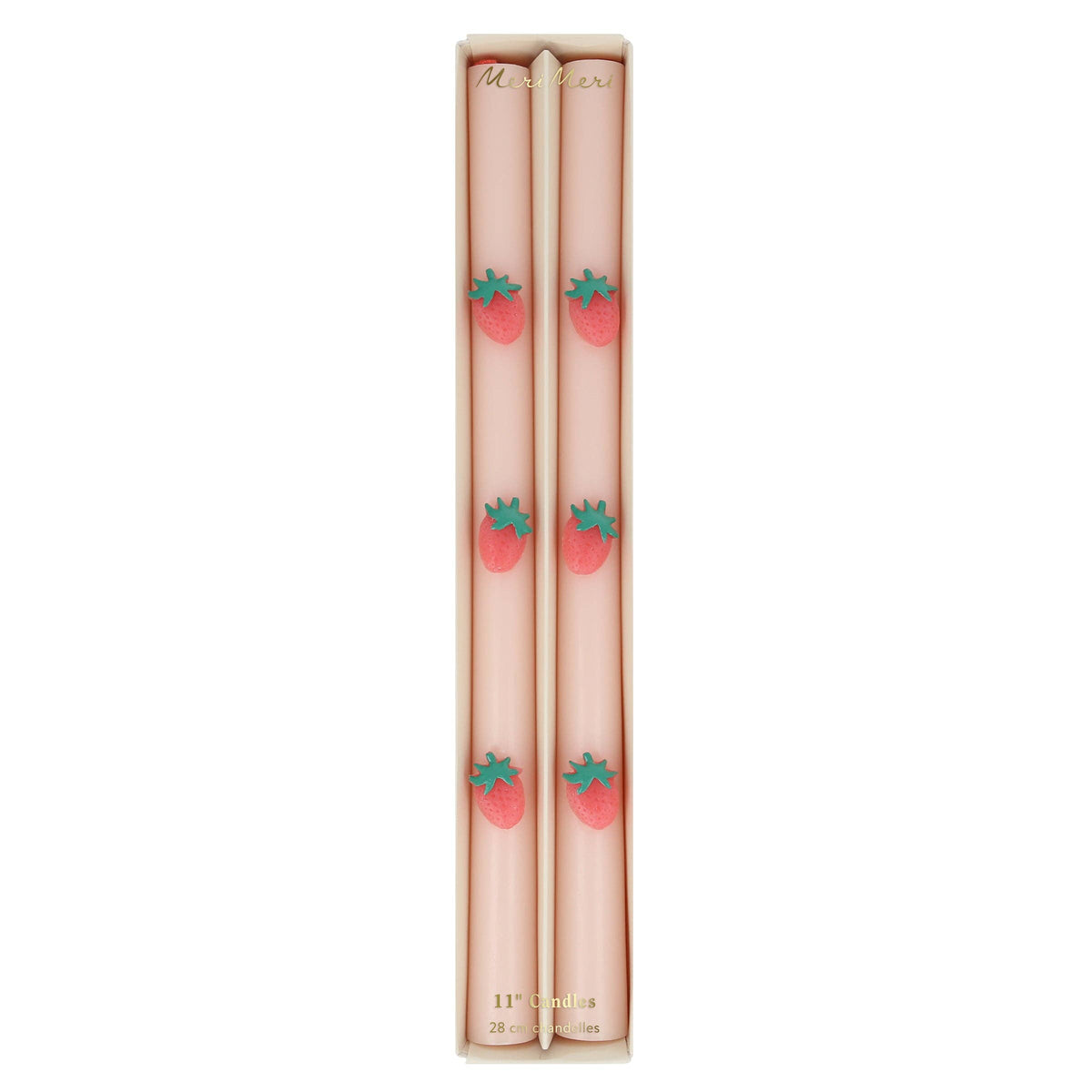 Strawberry Table Candles