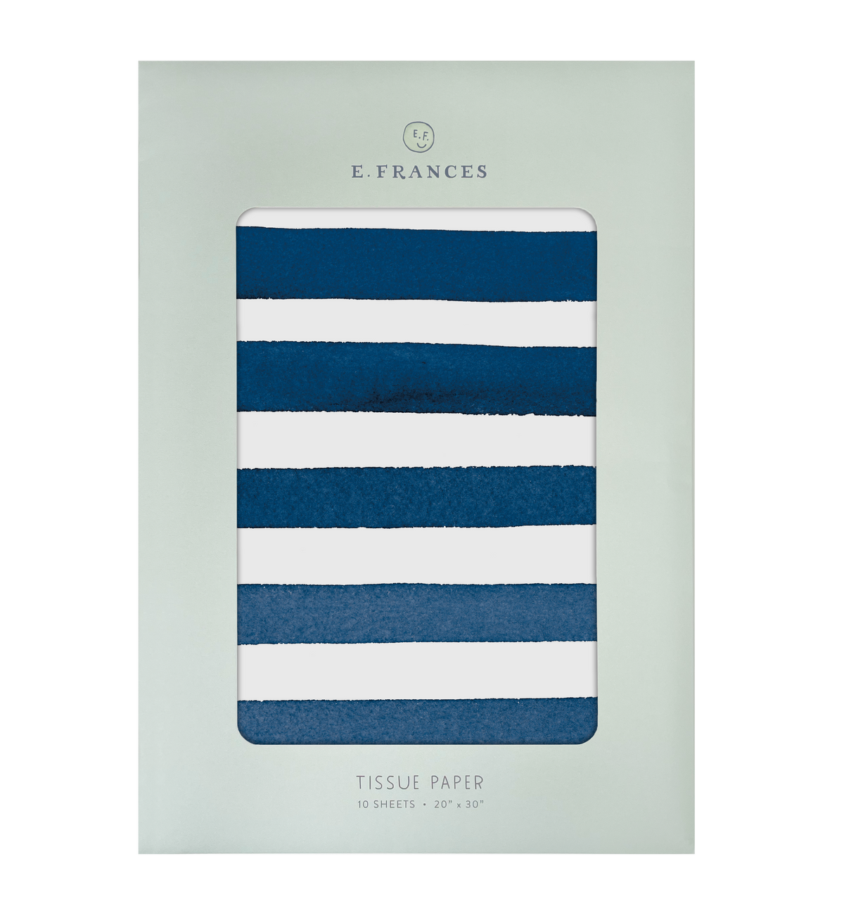 Blue Stripe Tissue Paper