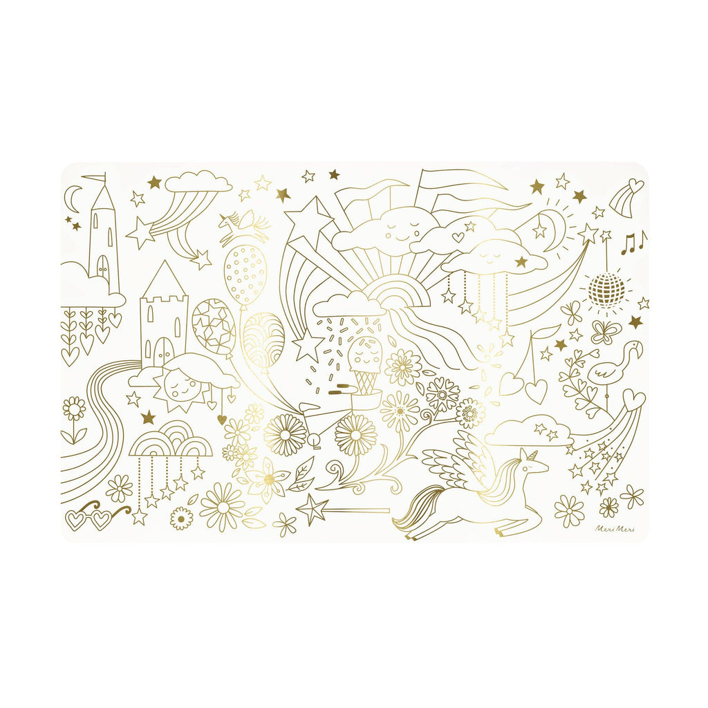 Happy Icons Colouring Placemats