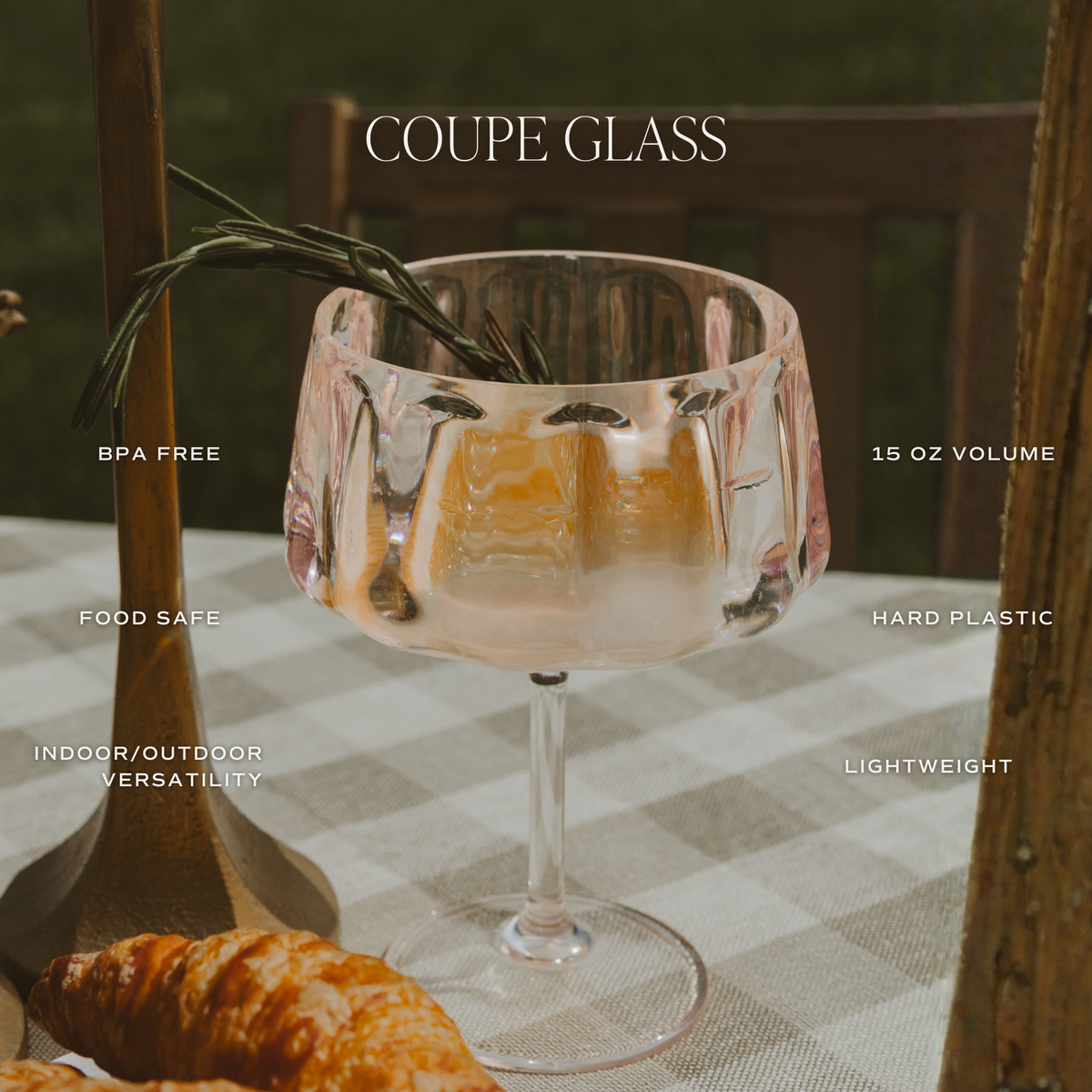 Cocktail Coupe Glass