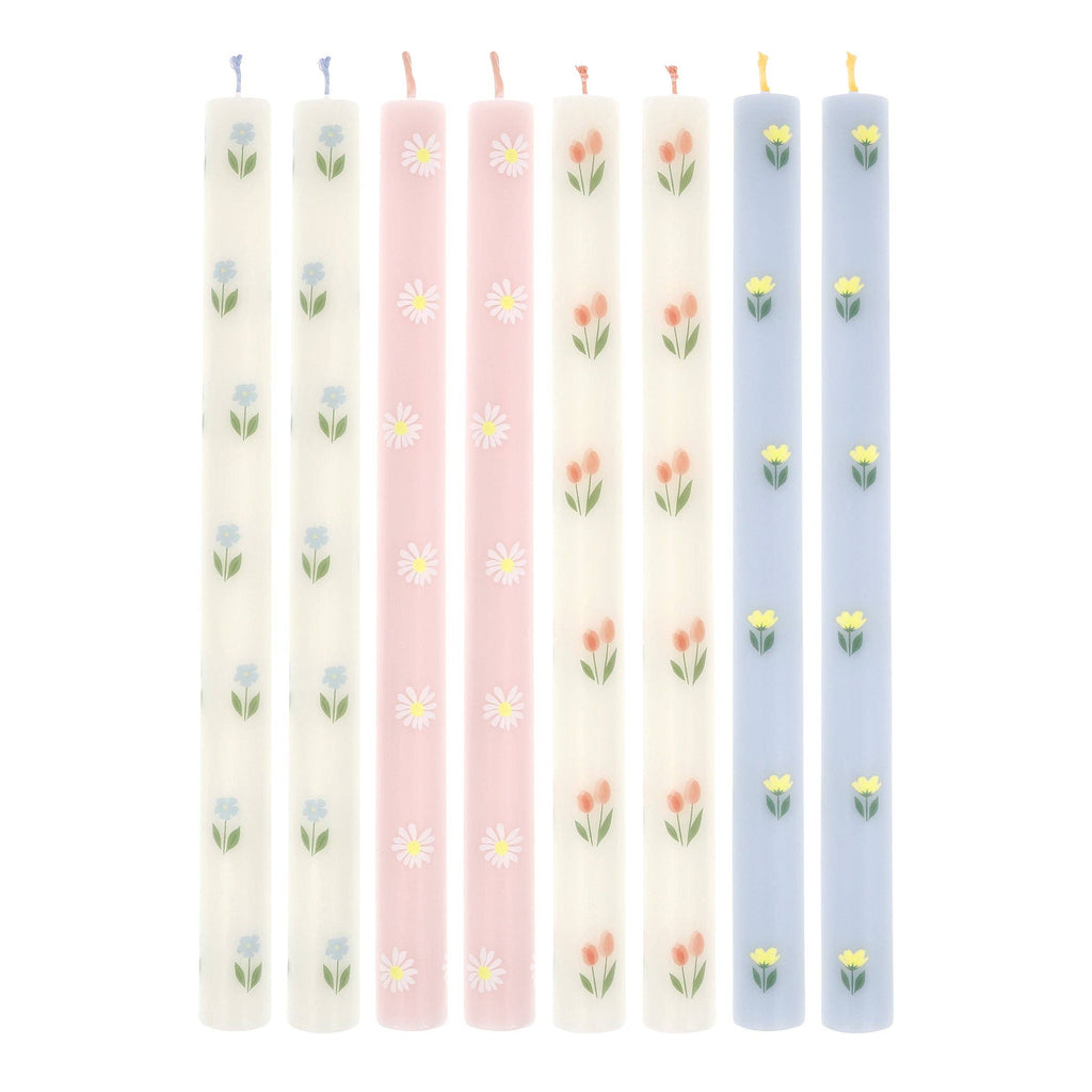 Floral Table Candles