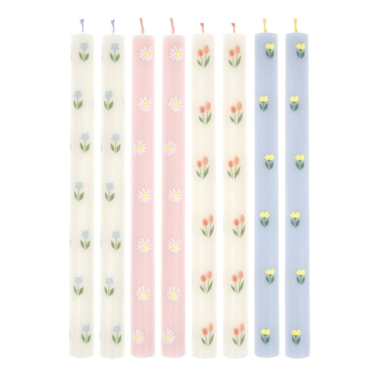 Floral Table Candles