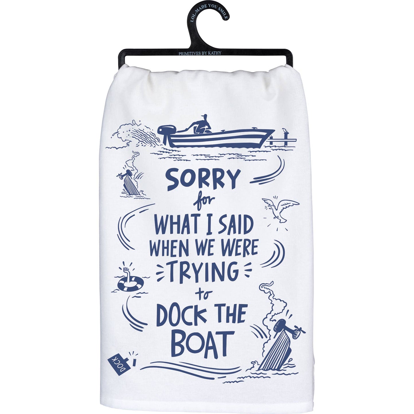 Trying To Dock Towel