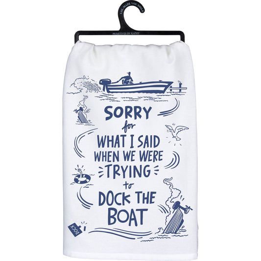 Trying To Dock Towel