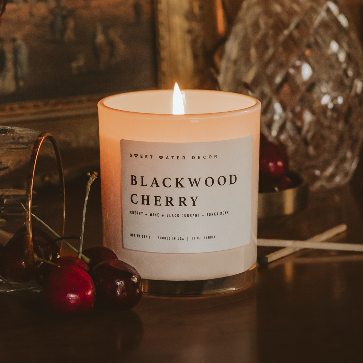 Blackwood Cherry Soy Candle
