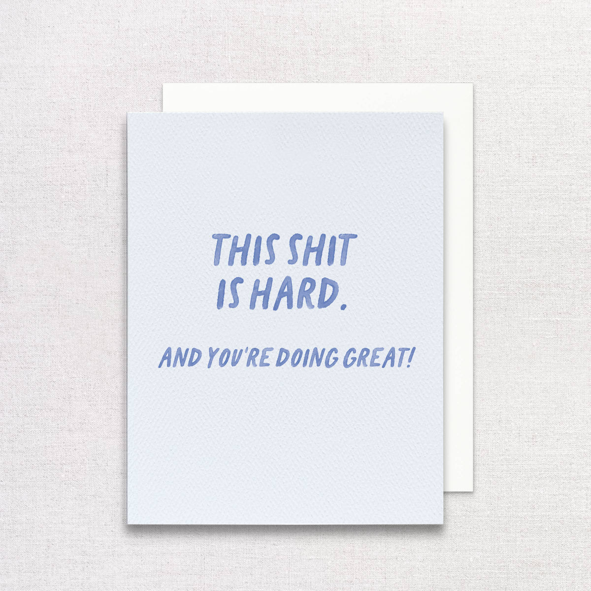 Shit's Hard Card