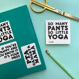 Sticker Yoga